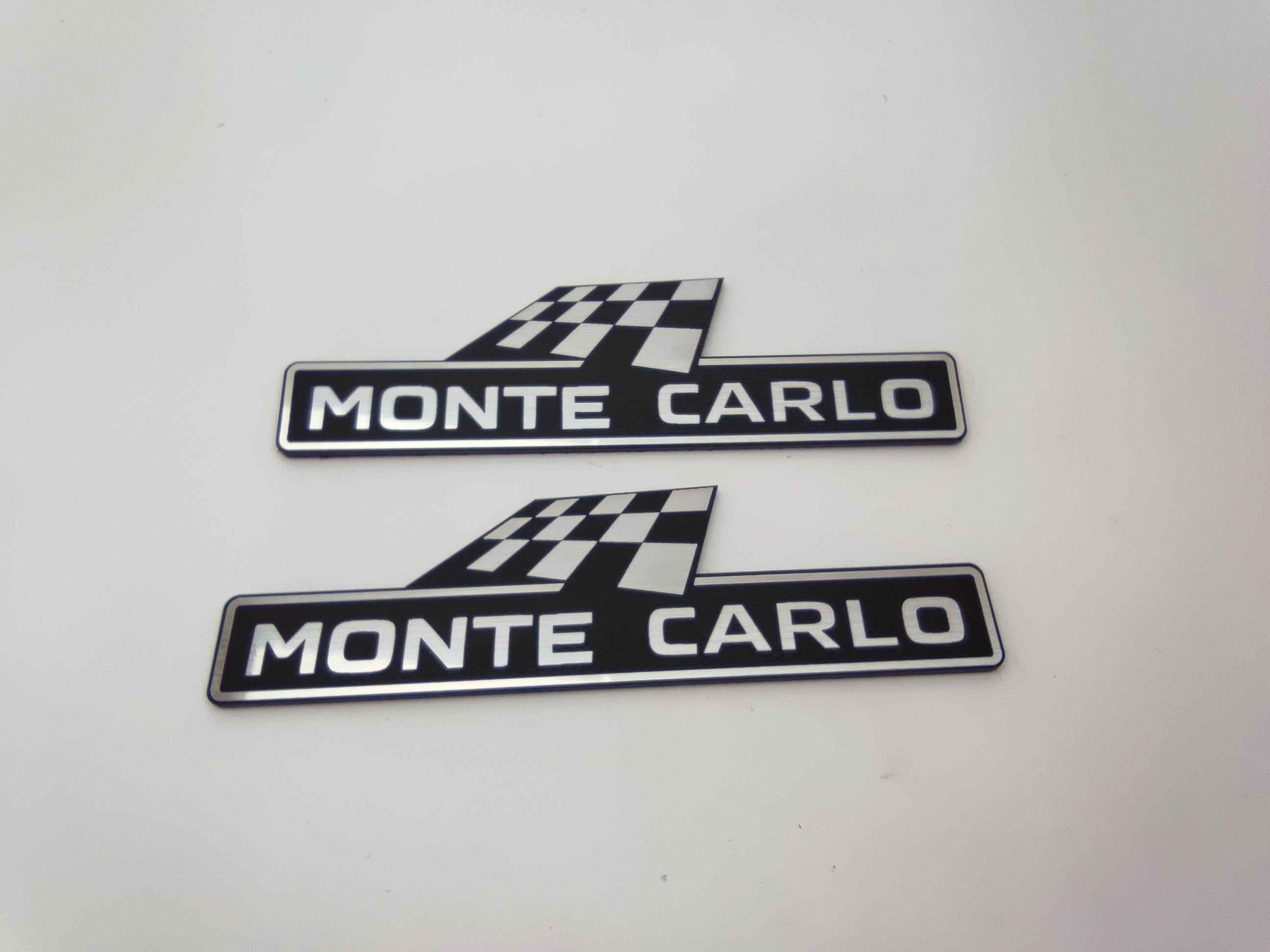 ŠKODA Sign Black Fabia 3 NJ Emblem Rear Gloss Matte RS Monte Carlo Edition