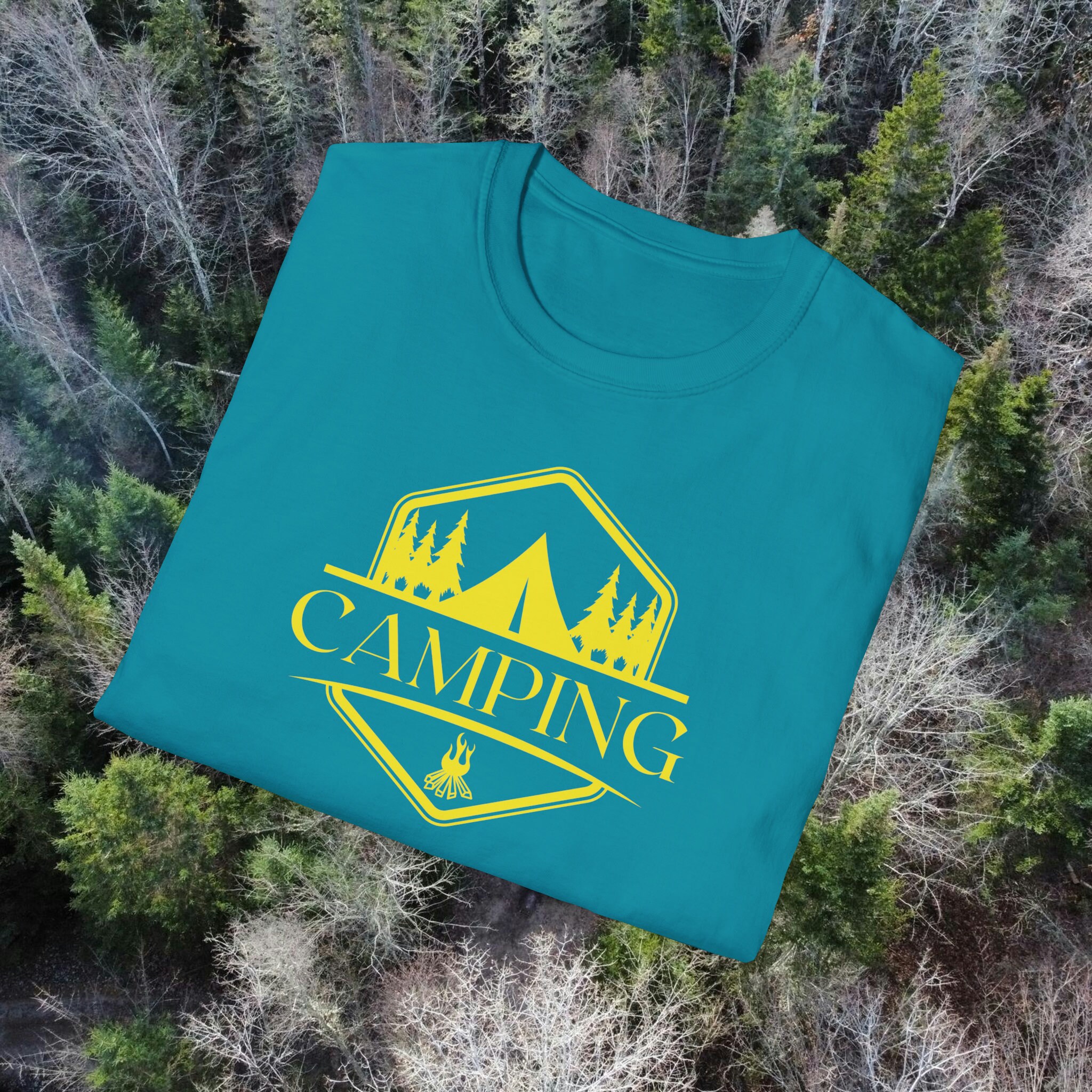 Camping Tshirt, for Someone Who Loves Camping, Perfect Gift for Camper