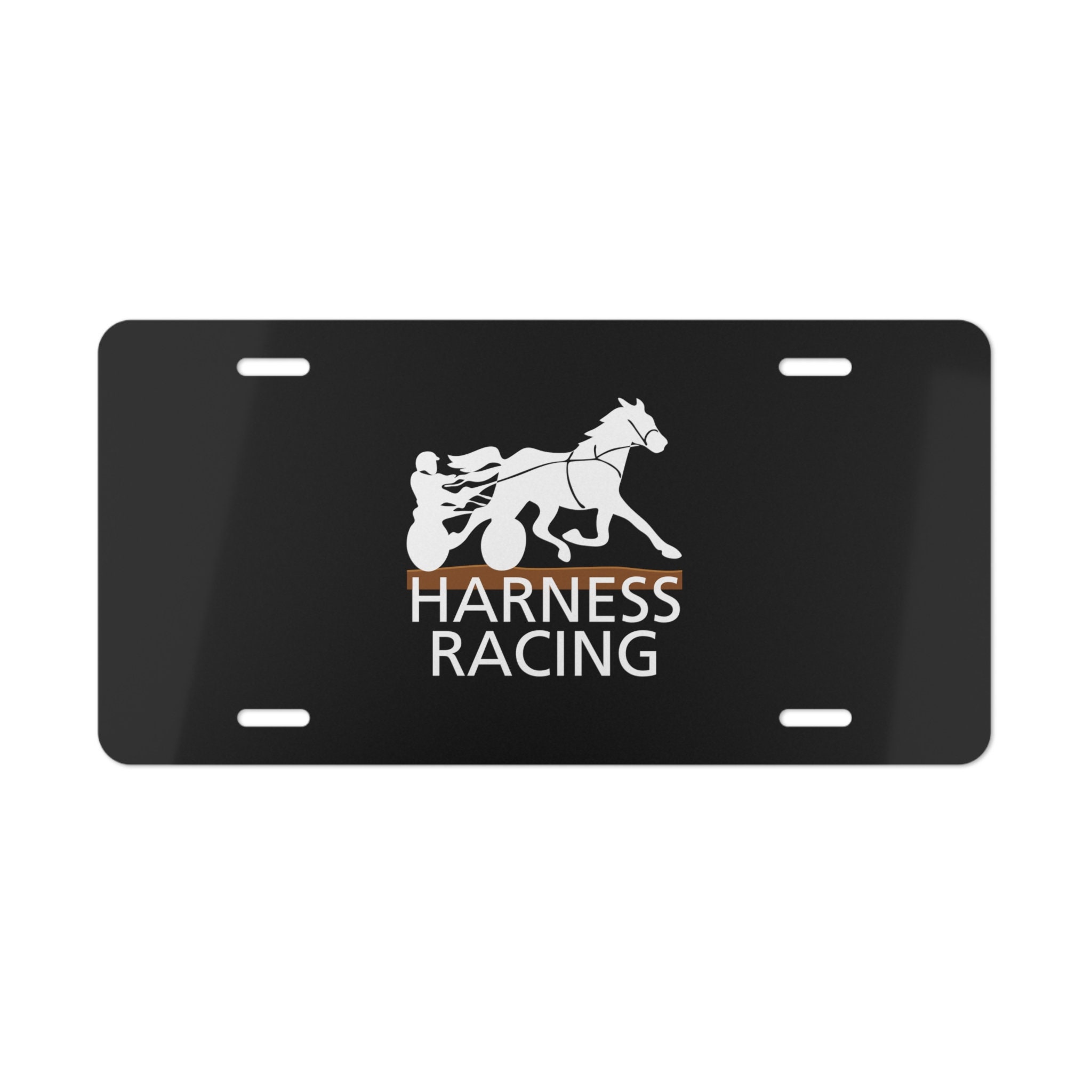 Harness Racing Vanity Plate, Vanity Plate With Horse and Driver - Etsy