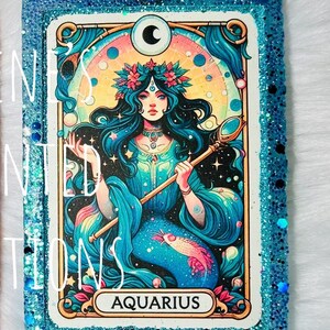 Carte de tarot signe astrologique voiture freshie arôme perle freshie