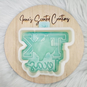 Texas Texas TX Silicone Freshie mold