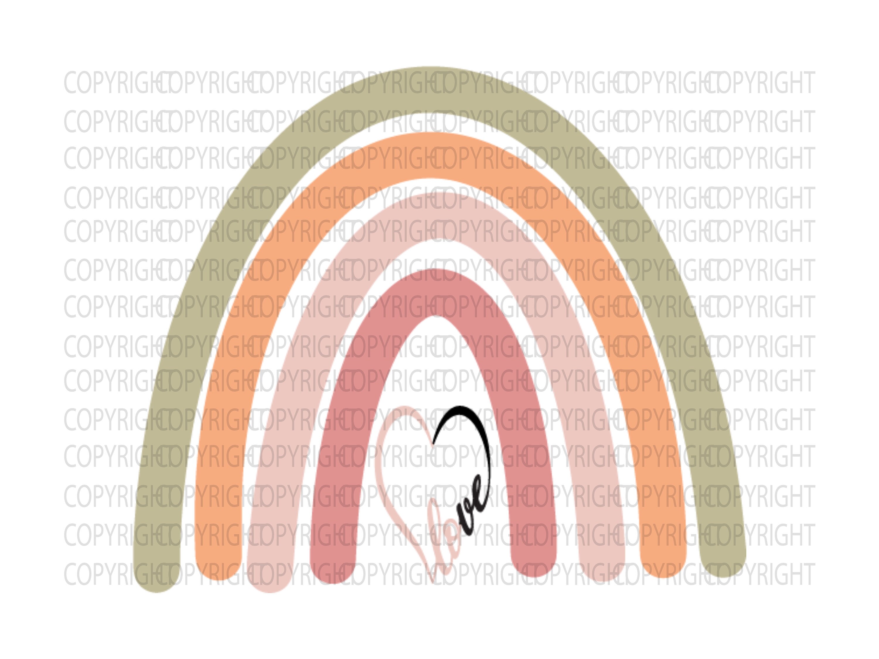 Boho Rainbow Svg Bundle Cute Rainbow Svgbaby Rainbow Svg - Etsy