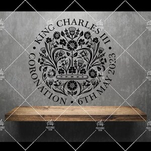 King Charles III Coronation SVG