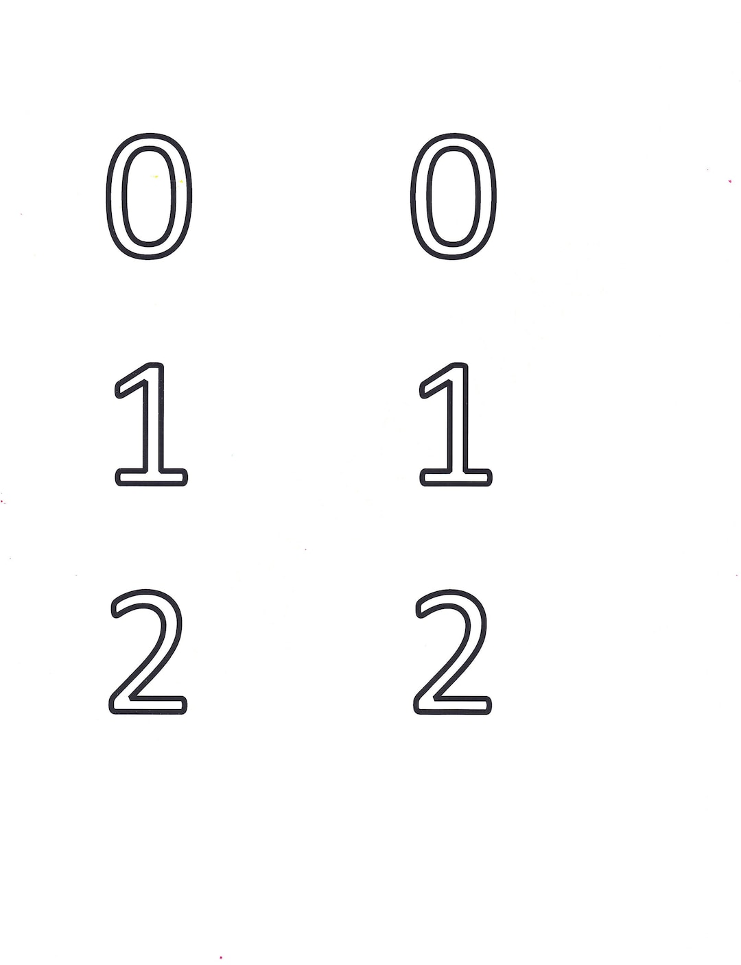 Numbers 1 to 50 Coloring Pages|printable for Kids|kindergarten ...