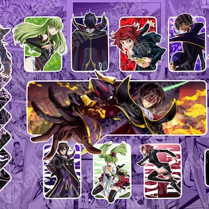 May include: A collage of anime-style character art and illustrations, set against a purple comic book panel background. The images feature various characters in action poses, with vibrant colors and dynamic compositions. The Union Arena logo is visible.