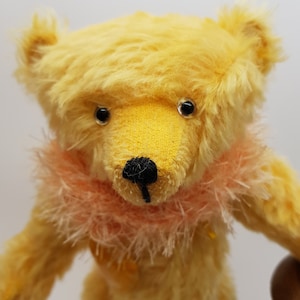 Teddy Leander handmade mohair artist teddy made of high-quality materials