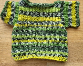 Teddys Pullover in liebevoller Handarbeit individuell gefertigt,