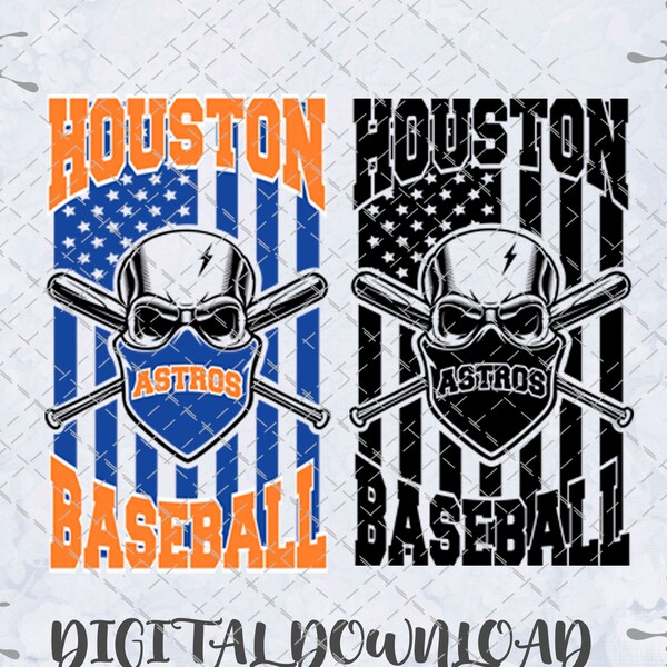 Astros Baseball Svg