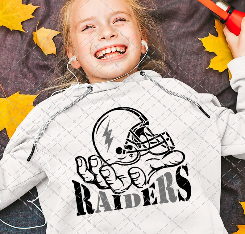 Raiders Football Svg Etsy