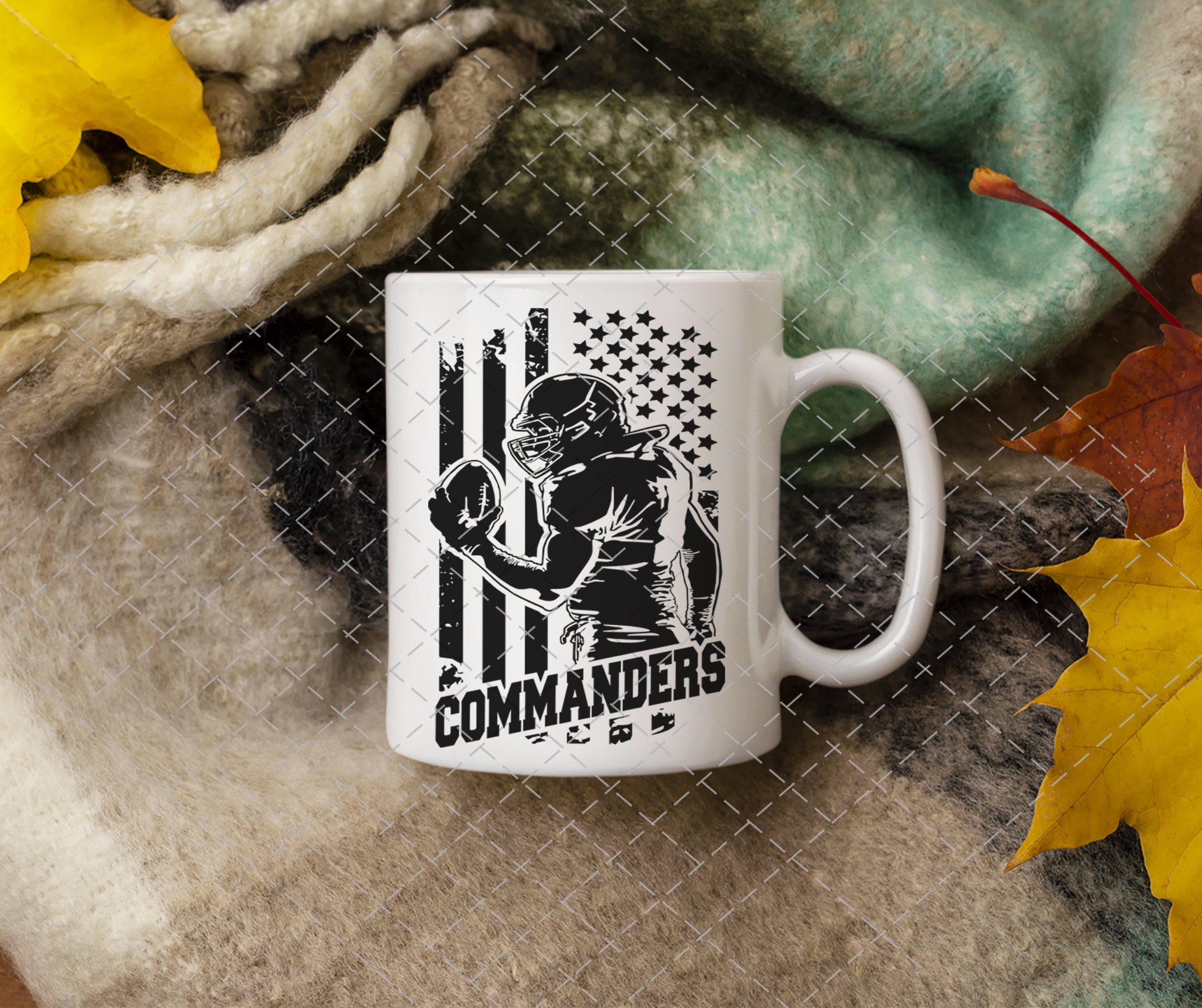 Commanders Football Svg - Etsy image.