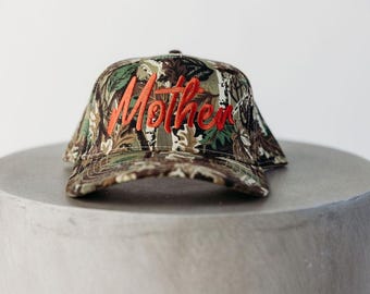 Mother Camo Embroidered Trucker Hat