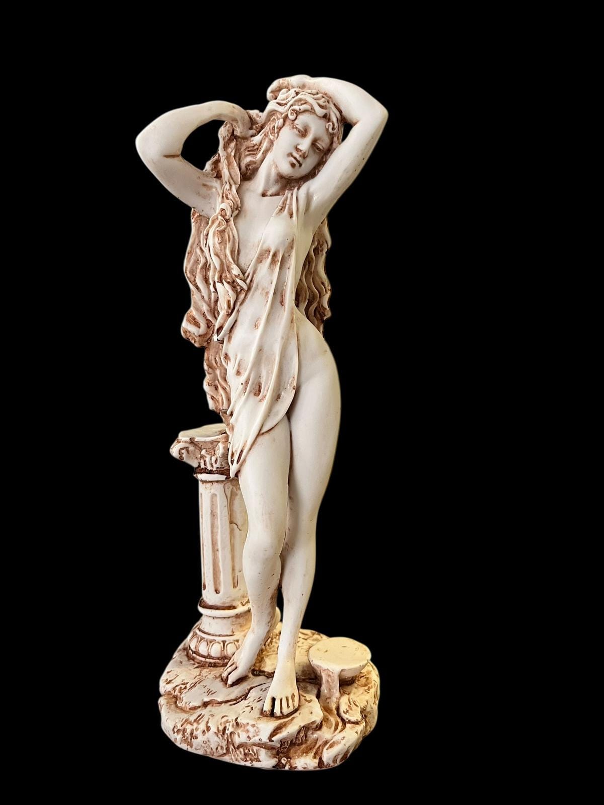 Handmade Marble Aphrodite Statue: Greek Goddess Sculpture, 12 Inch - Etsy