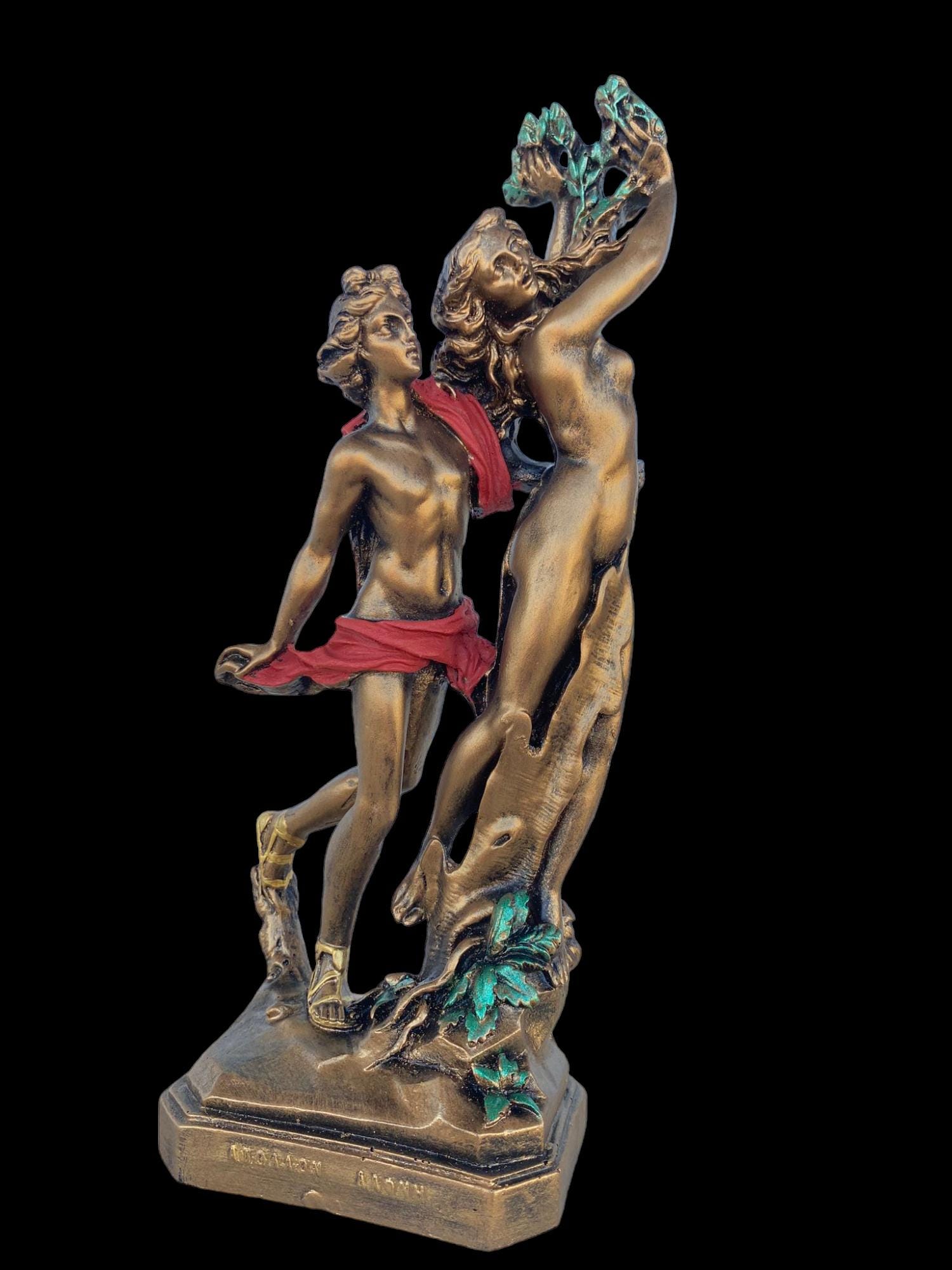 Apollo and Daphne Sculpture by Bernini Greek Handmade Alabaster Museum ...
