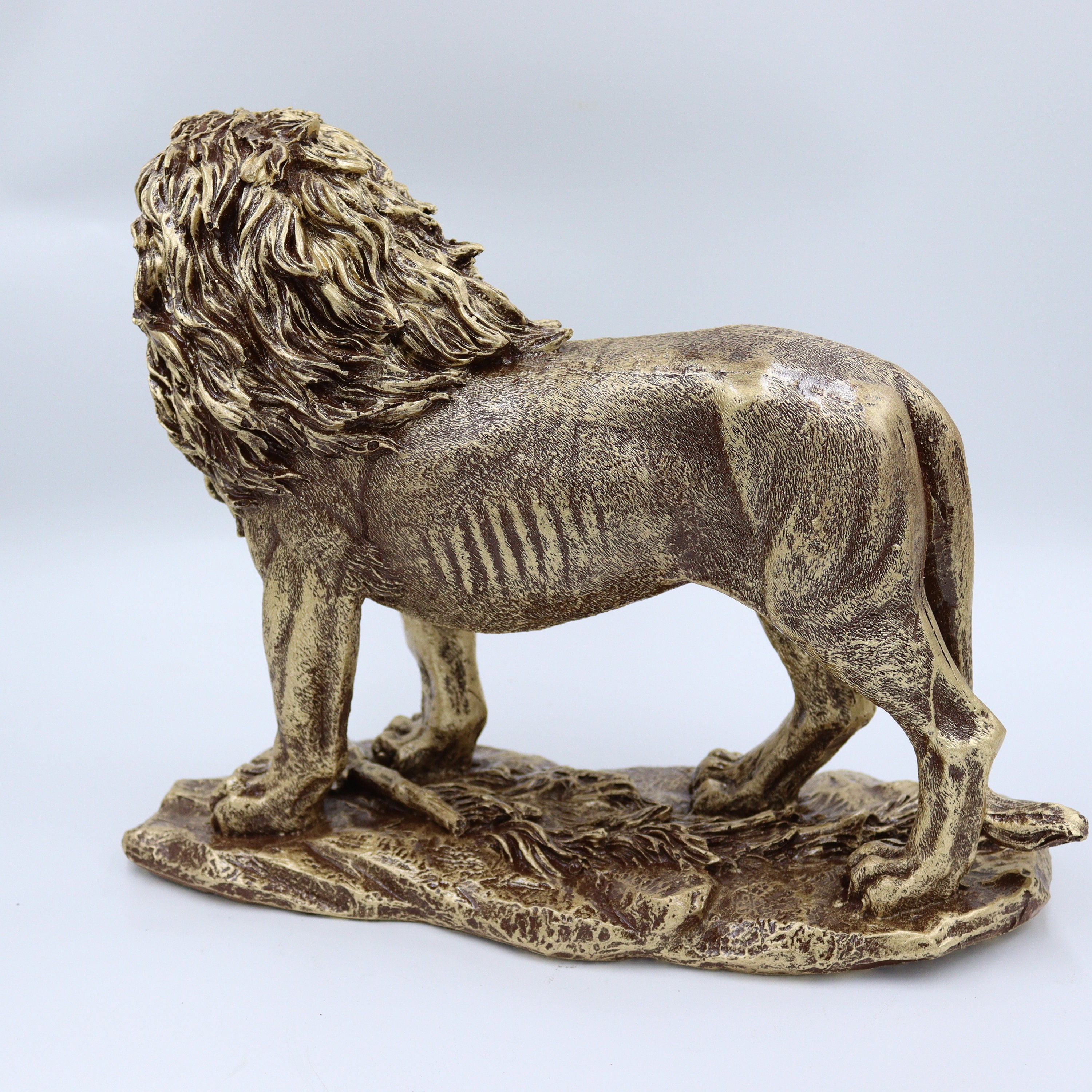 Buy Very Realistic Lion Sculpture Lion King Sculpture 14 Inch Online in