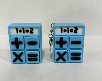 Calculator Fidget Clicker, 3D Printed Multi Button Click Toy