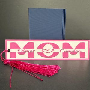 Custom 3D Printed Bookmark: Personalized Book Lover Gift