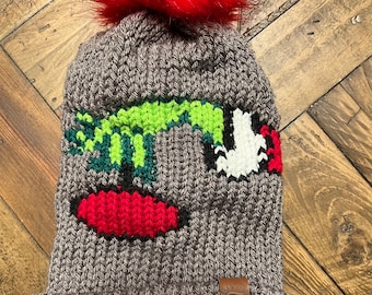 Holiday Character Hat Knitting Machine Pattern – Addi, Sentro (PDF Pattern)
