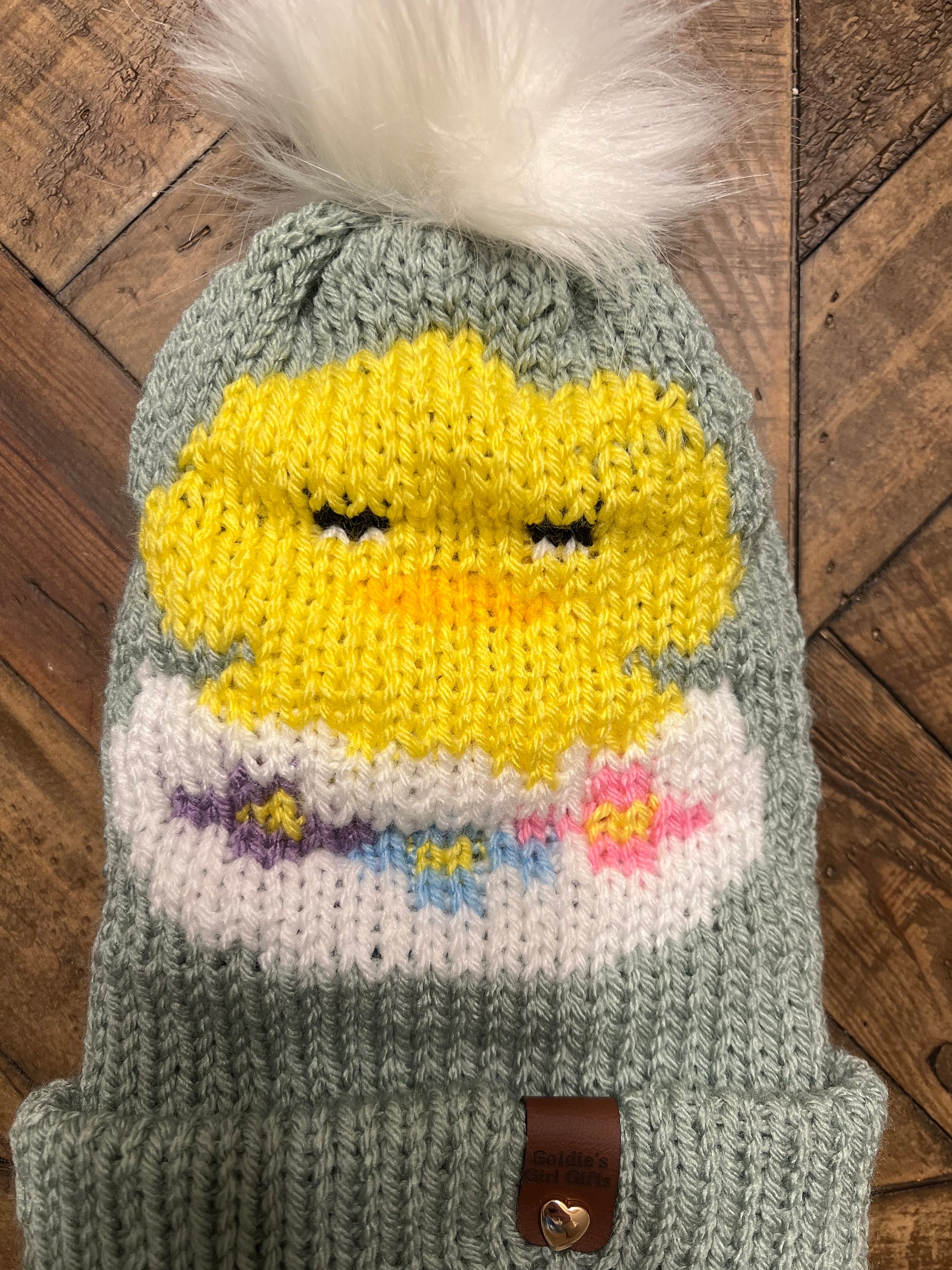 Easter Chick Knit Hat Pattern – Addi & Sentro Knitting Machine (digital ...