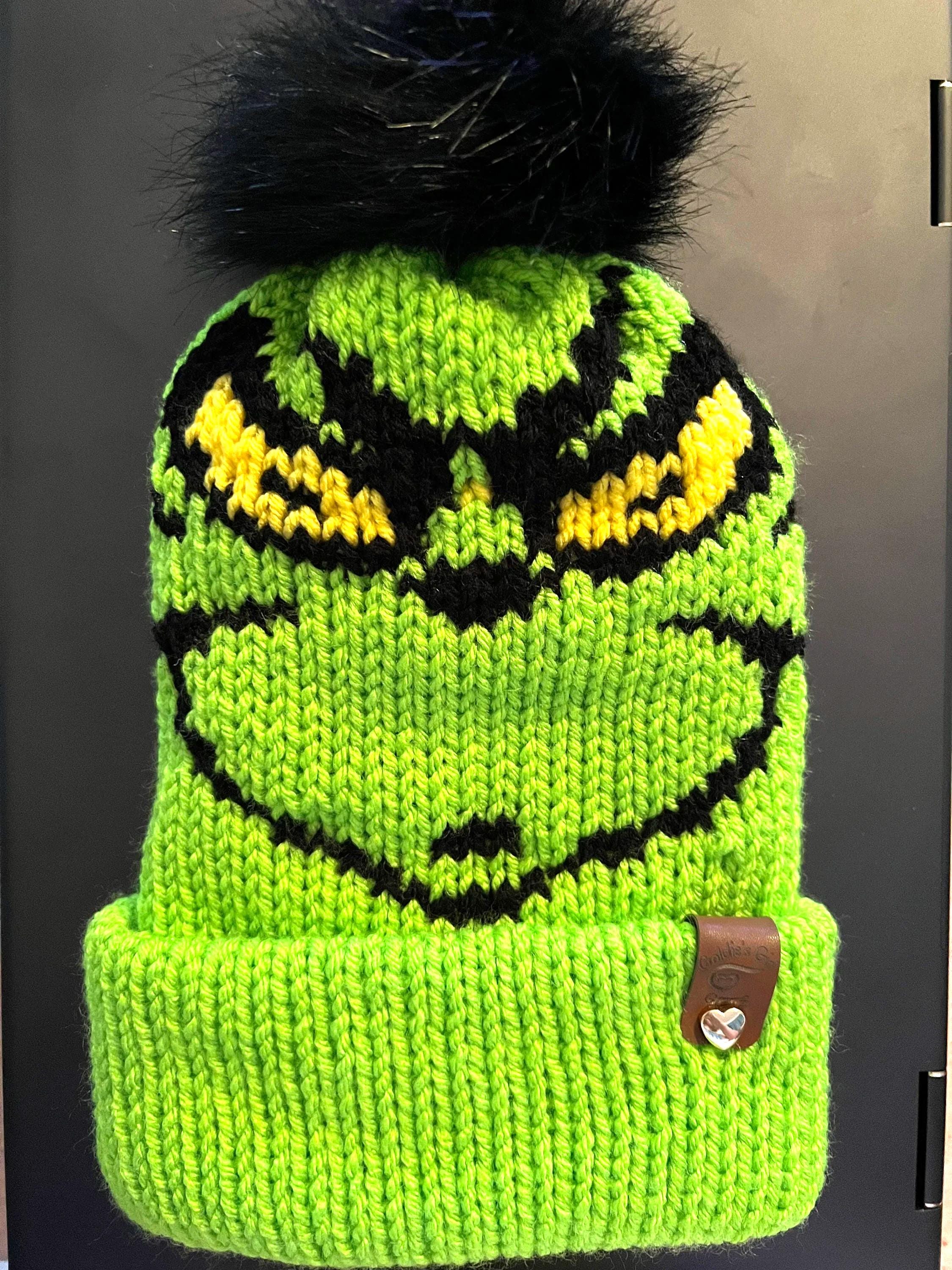 Festive Face Knit Hat Pattern: Holiday Character Inspired 