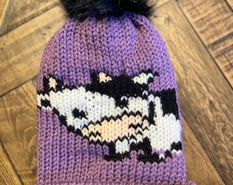 Cow Knit Hat Pattern – Addi & Sentro Knitting Machine (Digital Download)