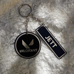 Valorant Agents keychains / charms - Acrylic keychain - Gift for friends－w free shipping