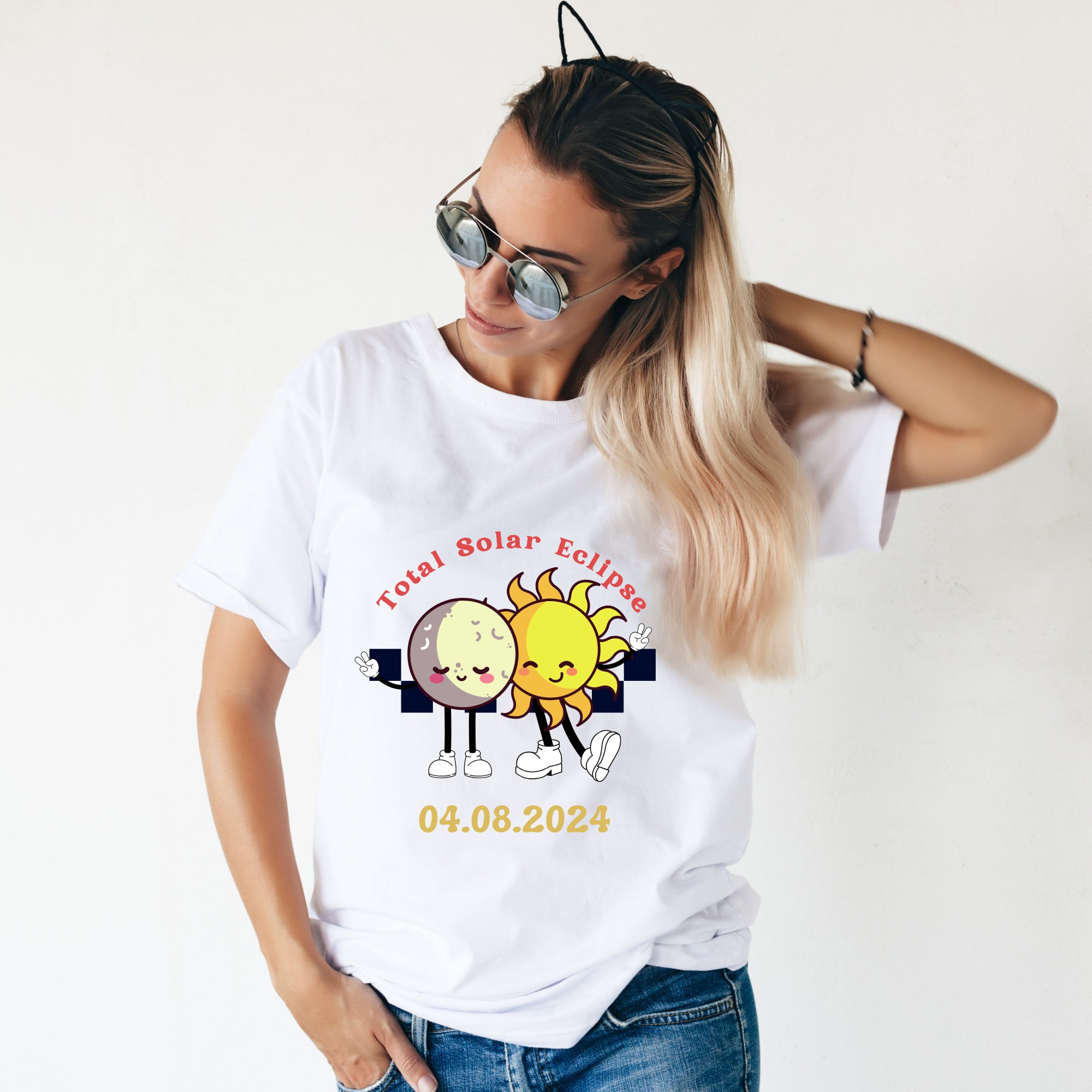 Total Solar Eclipse SVG PNG, April 8th 2024, Sun and Moon, Svg Files ...