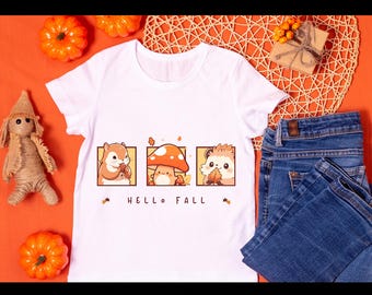 SVG "Hola Otoño" - Archivo de corte de otoño para Cricut (descarga digital)