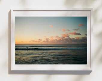 Sunset Surf | Film Photography | Hawaii | Wall Art | Home Decor
