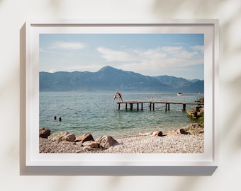 Dive | Film Photography | Lake Garda | Wall Art | Home Decor
