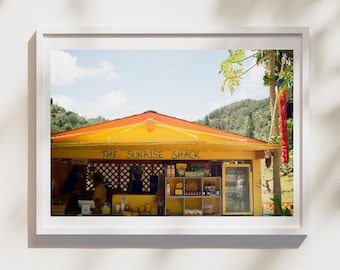 Sunrise Shack | Haleiwa | Film Photography | Hawaii | Wall Art | Home Decor