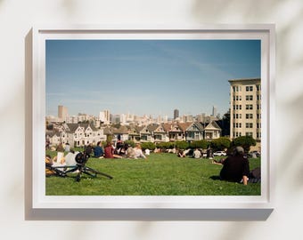 Alamo Square | Film Photography | California | Wall Art | Home Decor