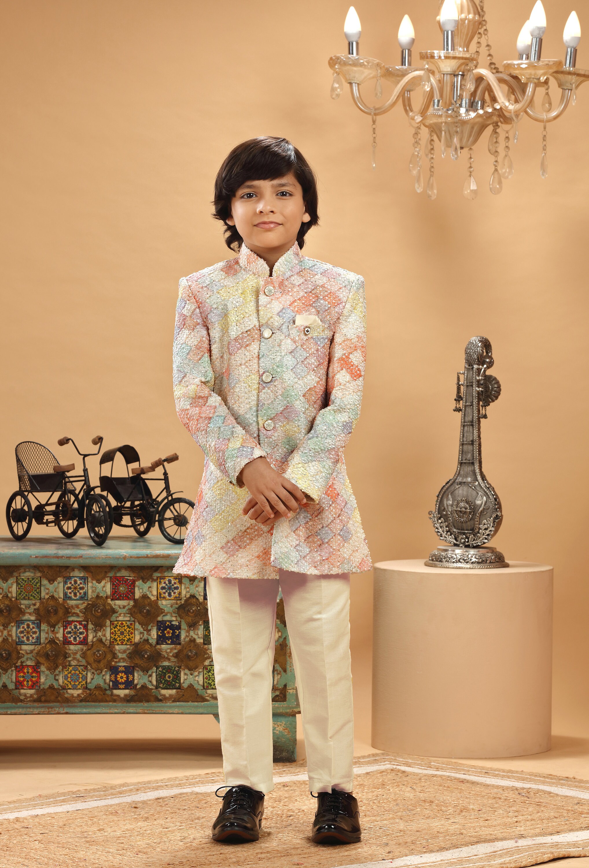 Silk kurta shop for boys