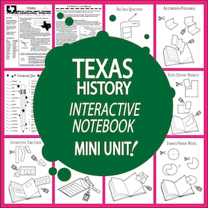 4th Grade TEXAS History + AUDIO – All Texas State Study Content Included – Texas Social Studies – Great For Homeschool Classrooms