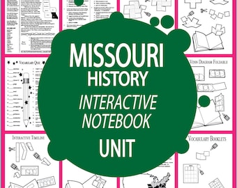 MISSOURI Geschichte + Audio - Alle Inhalte der Missouri State Studie enthalten - Missouri Social Studies - Ideal für Homeschool-Klassenzimmer