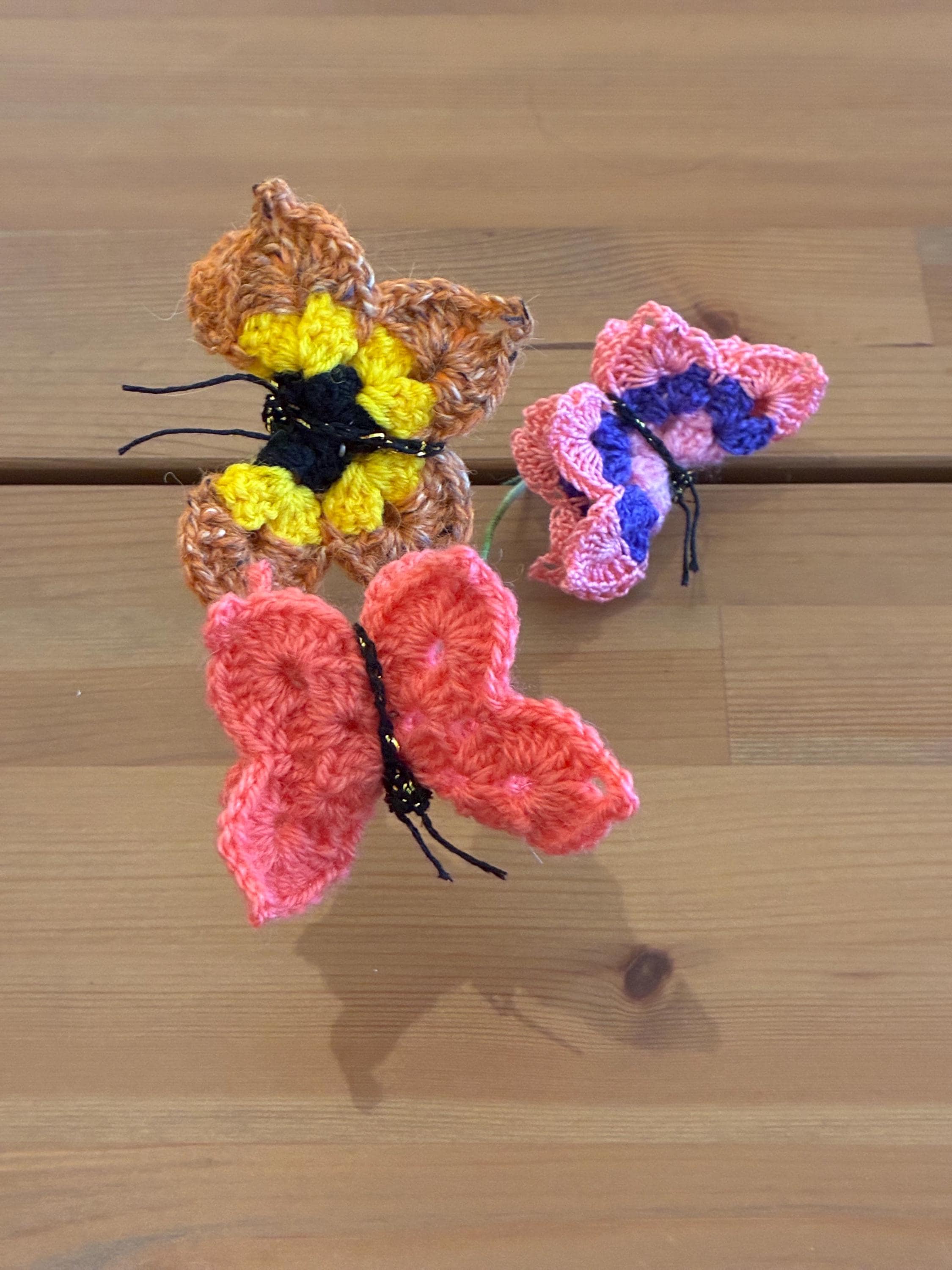 Papillon en laine France