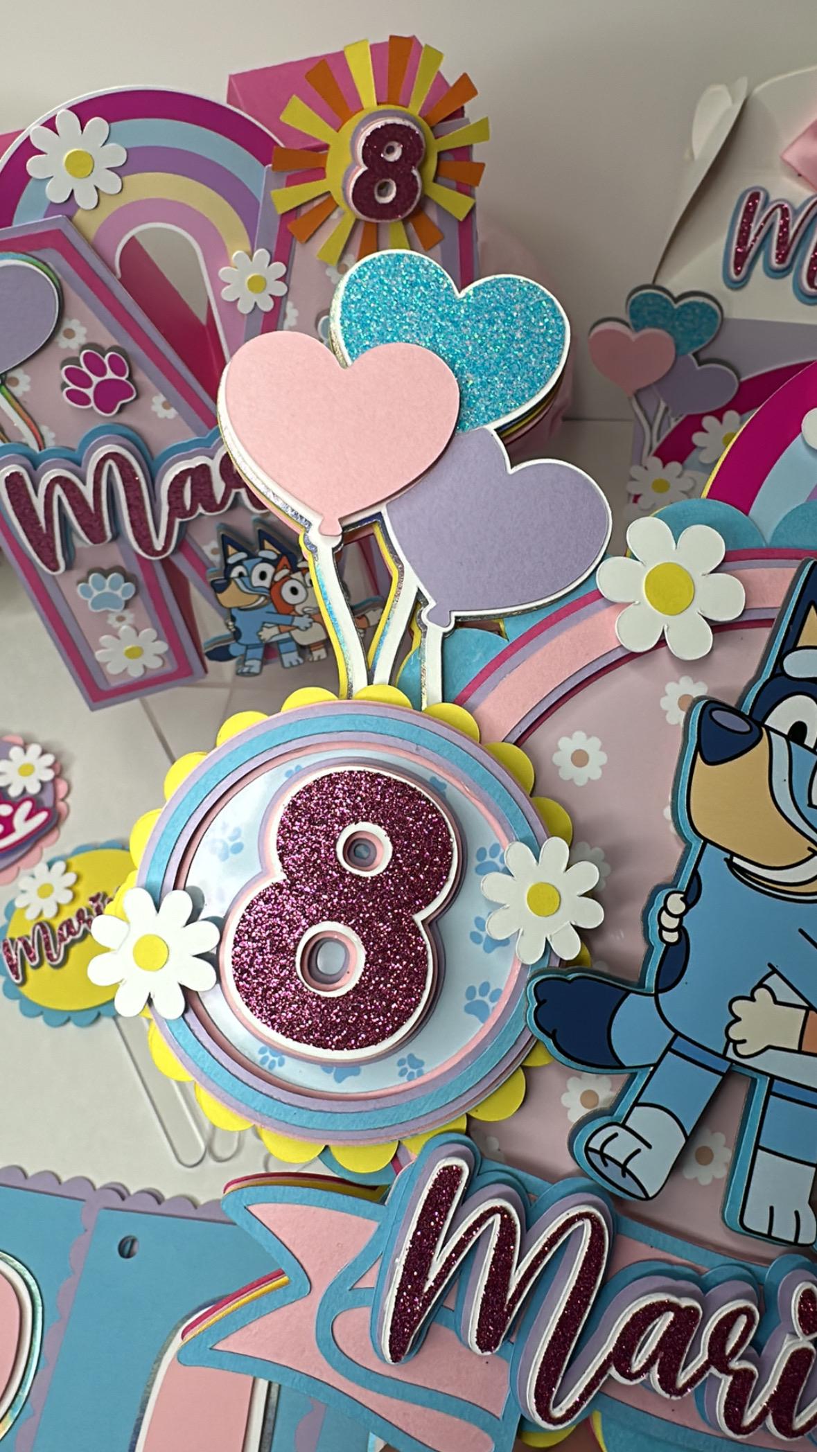 Bluey Cake Topper