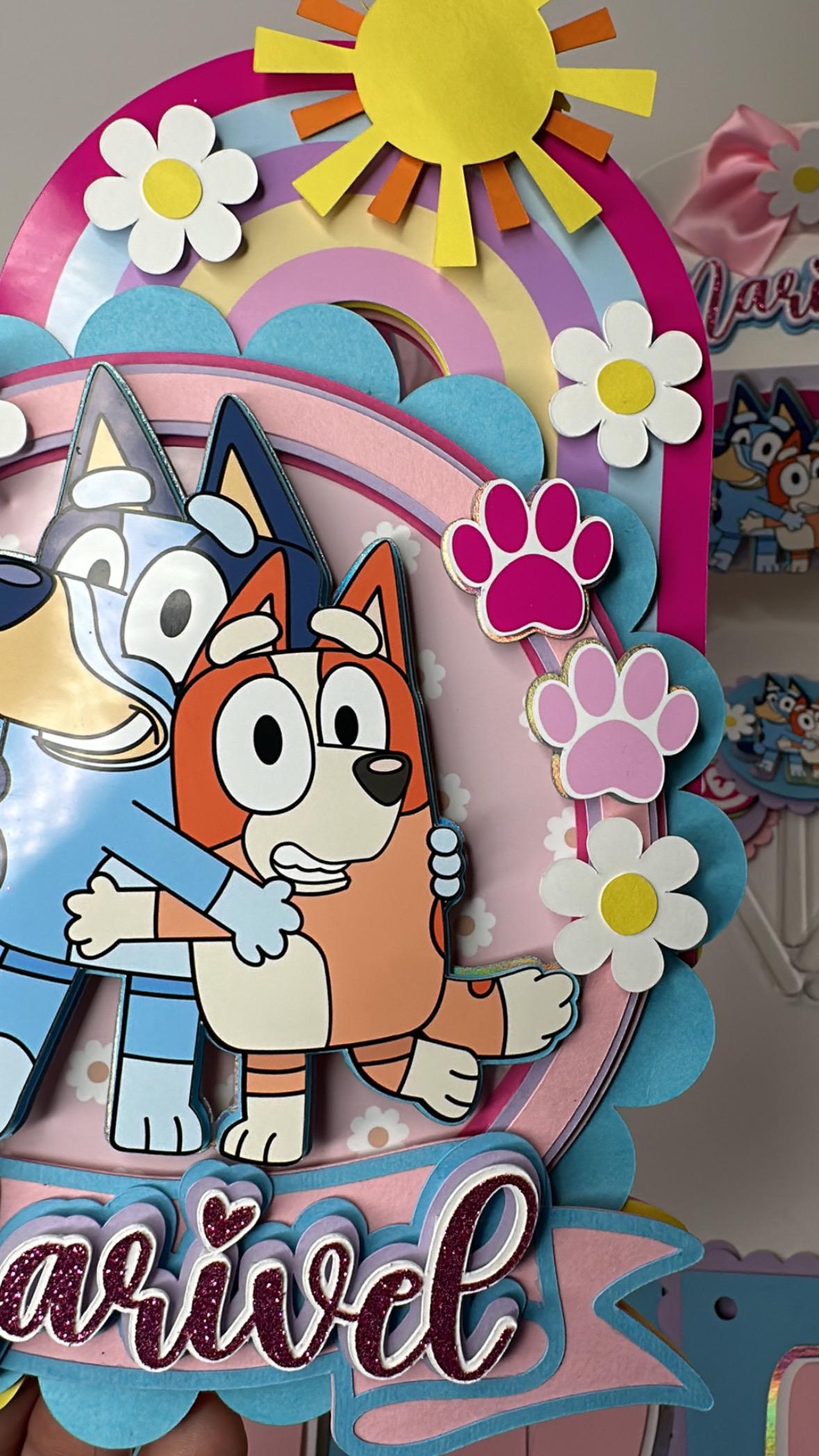 Bluey Cake Topper