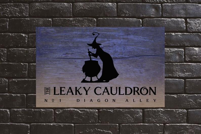 Leaky Cauldron SVG Cut File Cricut Silhouette - Etsy Finland