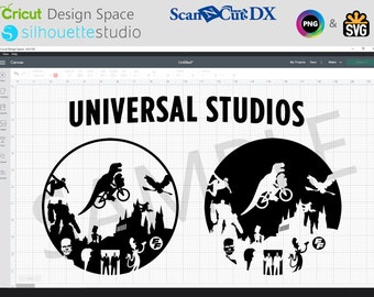 Universal Studios Silhouette SVG Cut File | Cricut Silhouette