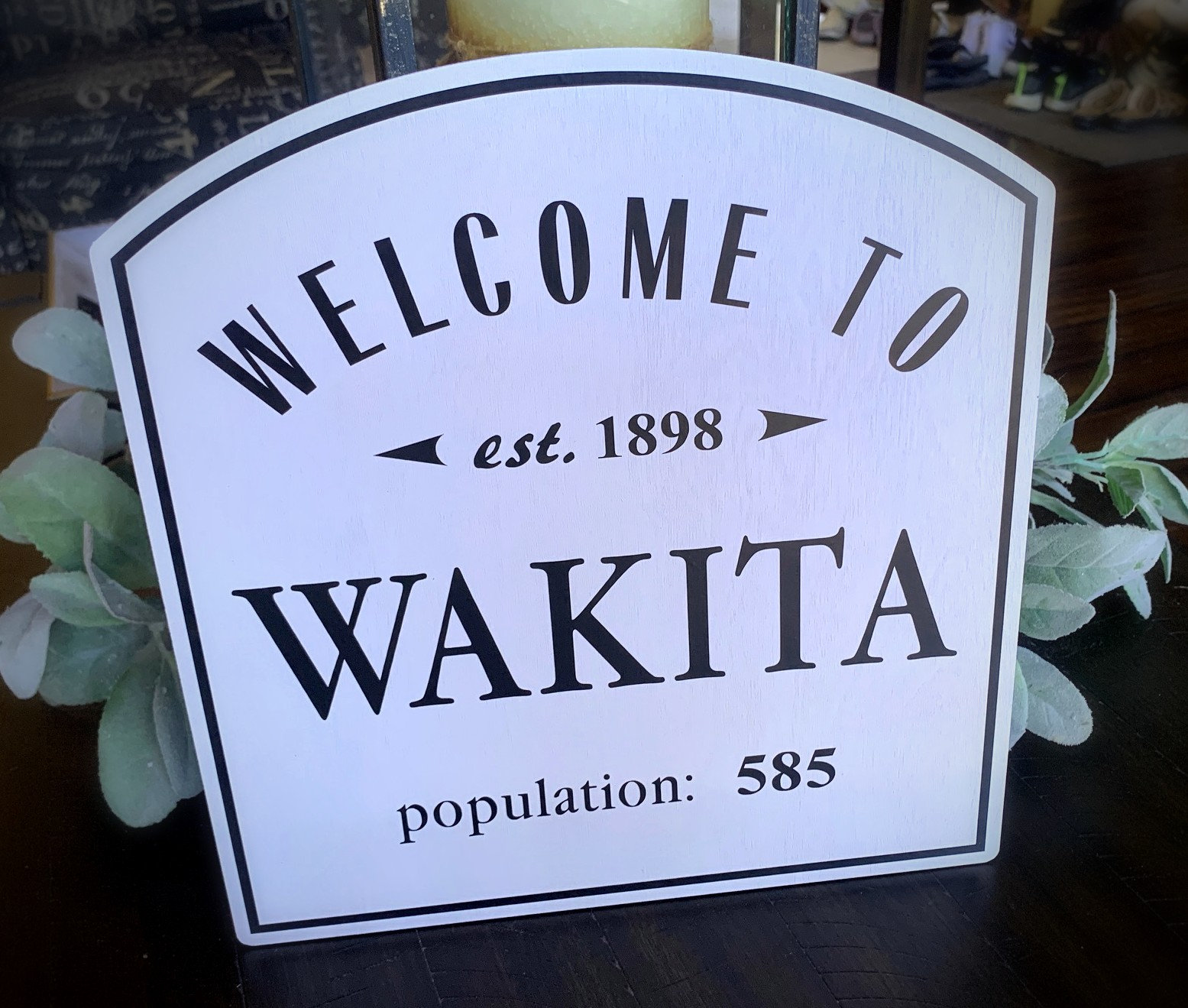 to Wakita oklahoma Sign Exact Replica 1996 Twister Etsy
