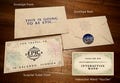 Personalized Universal Epic Universe Vacation Surprise Ticket With Baguettes Magique Interactive Wand "Voucher", Envelope & Seal