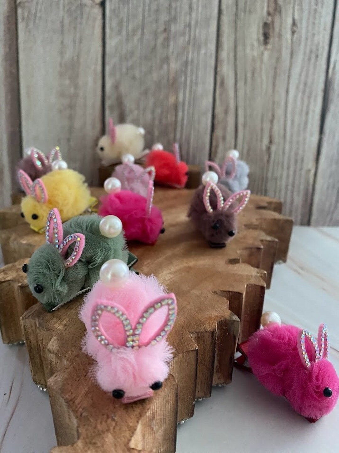 2pc Random Colors Girls Lovely Rabbit Hair Clip Rabbit Etsy