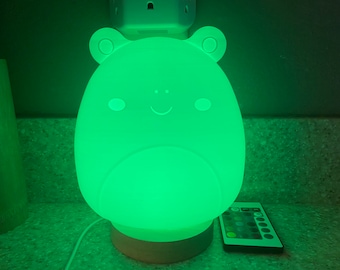 Squishmallow Wendy the Frog 3D printed Accent Lamp