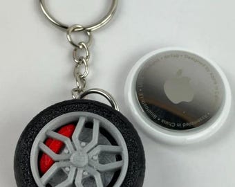 AirTag Wheel Key Chain
