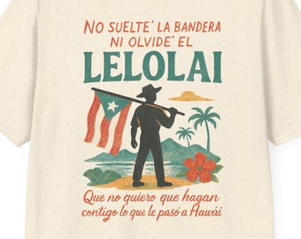 Lo que le paso a Hawái Tee, Lelolai, DTMF camisa, Puerto Rico