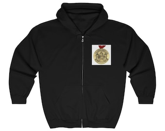 Unisex Heavy Blend Full Zip Hooded Sweatshirt