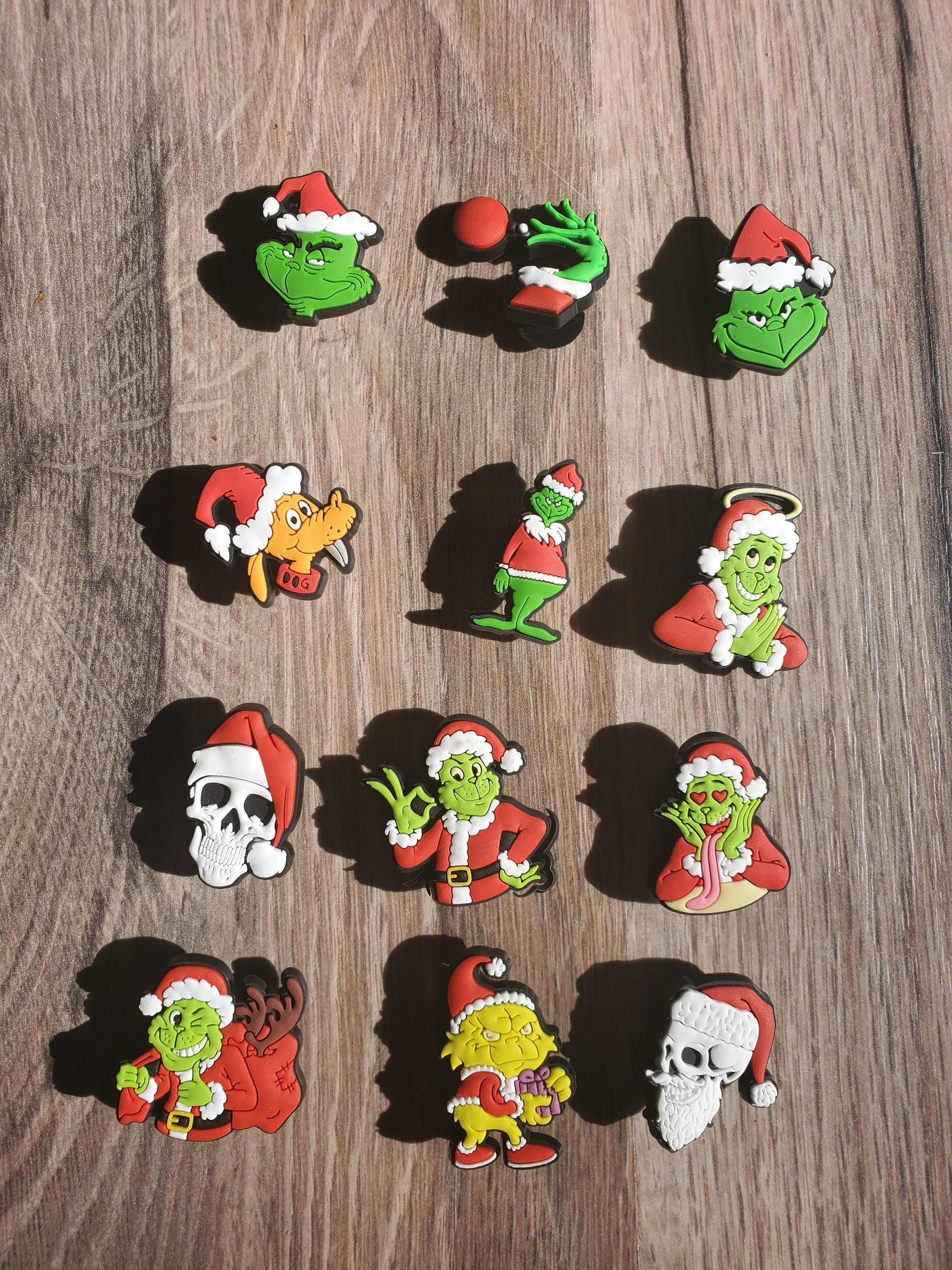 Croc Charms - Christmas Charm (Grinch)