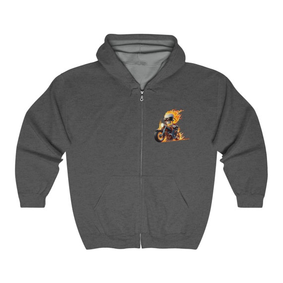 Biker zip up hoodies 2025