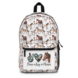 Horse themed backpacks online