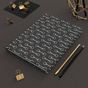 Equestrian Journal: Horse Lover&#39;s Matte Hardcover Notebook